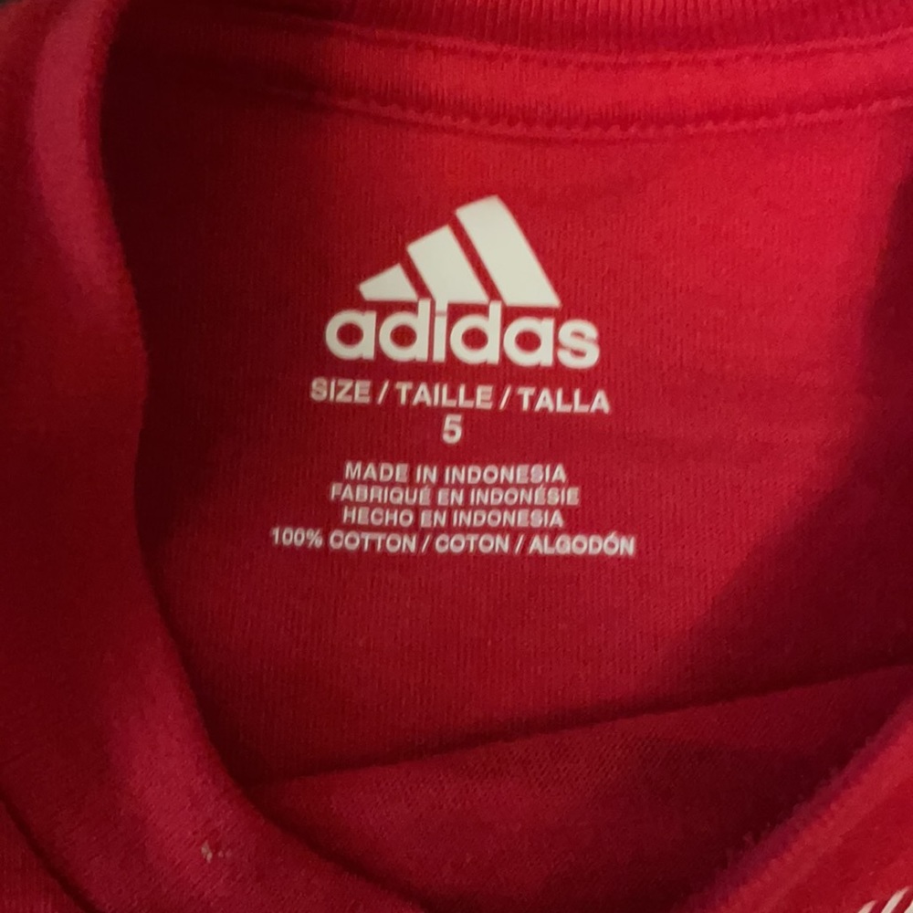 Cat &Jack 4/5 boys pants and Adidas size 5 t-shirt - Picture 9 of 11